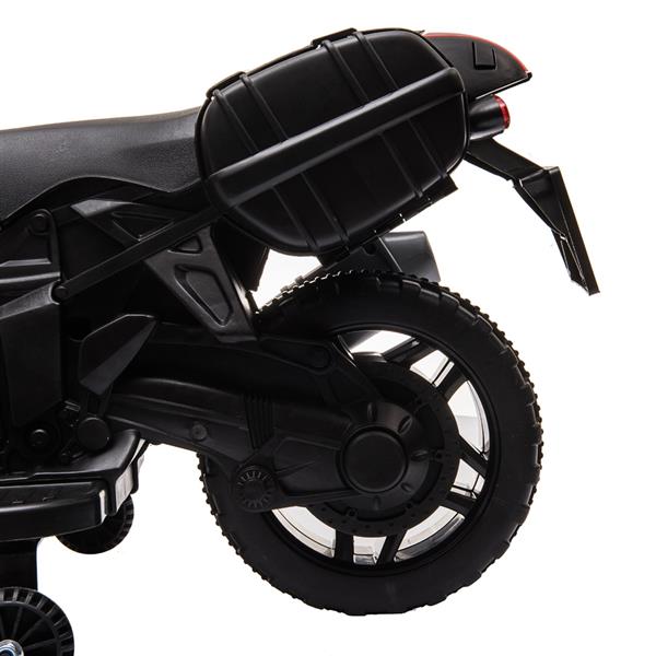 Kids Electric Motorcycle Ride-On Toy 6V Battery Powered with Music