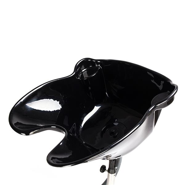 YC-210 Salon Removable Adjustable Shampoo Basin Black