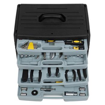 99PC-Machine Tool Set Grey Black