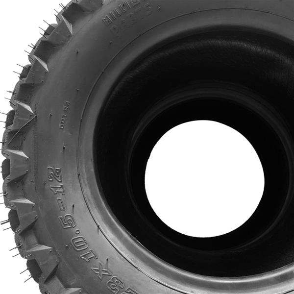 Pair of 23x10.50-12 6 Ply Lawn Mowers turf Tires Tubeless 1000lbs