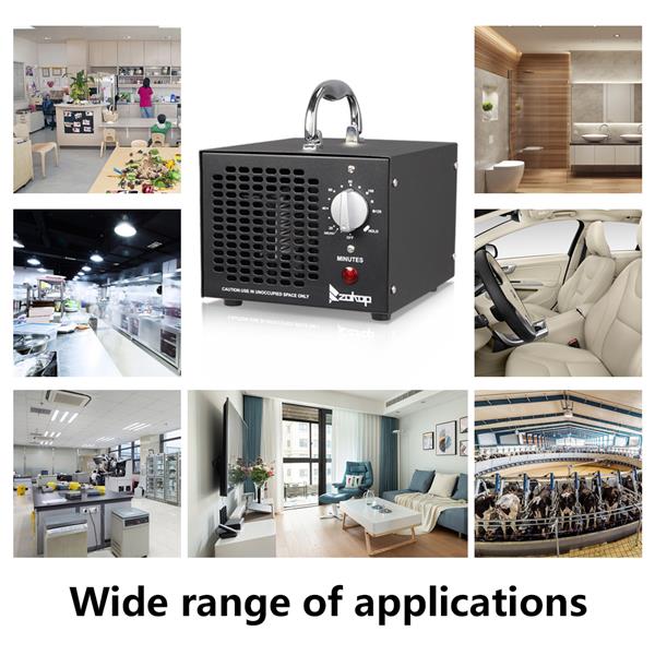 Commercial Industrial Grade 5000mg Ozone Air Purifier Removal of Formaldehyde / Second-Hand Smoke / Odor / Musty / Dust