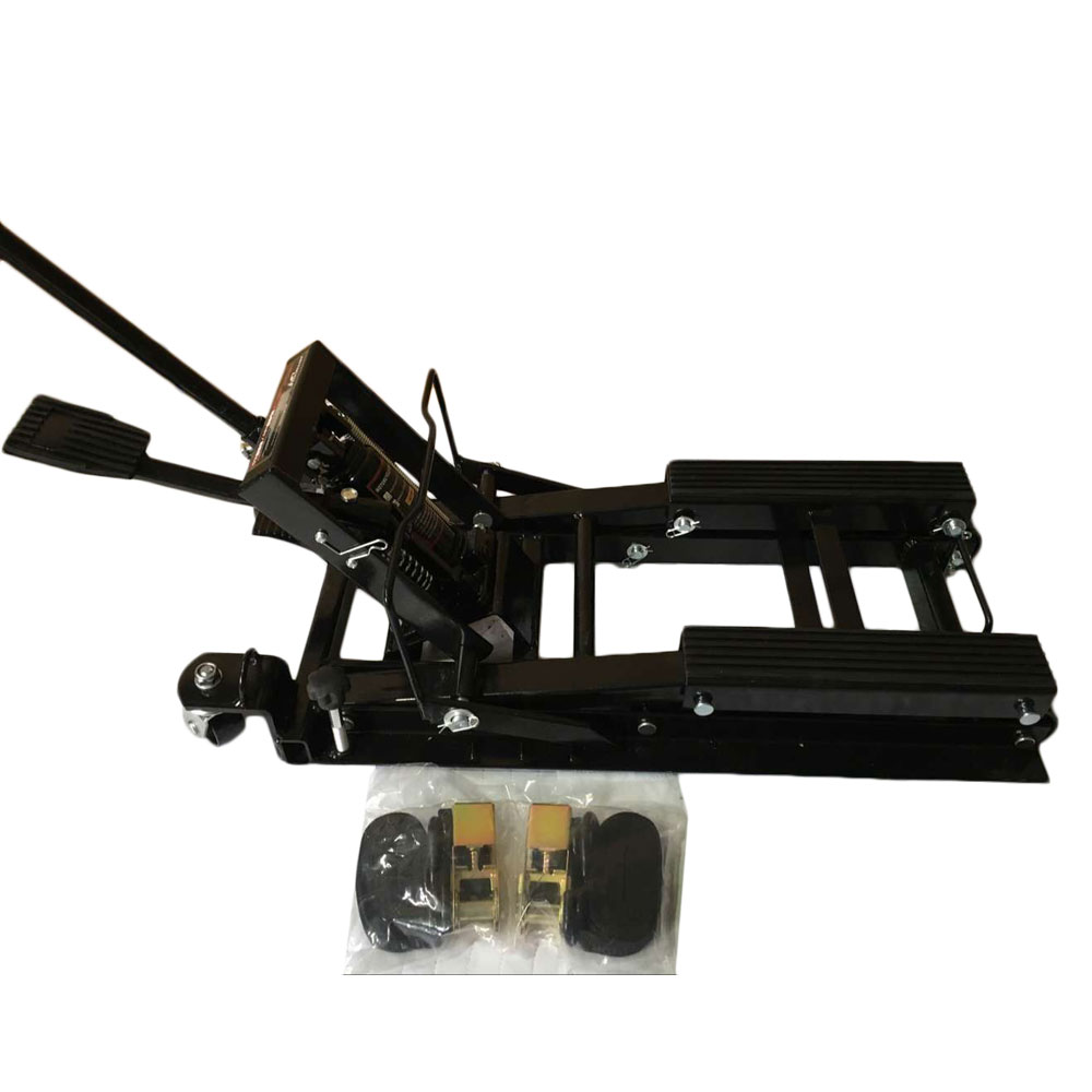 Motorcycle Dirt Bikes ATV 1500lbs Steel Lift Stand Black view 3
