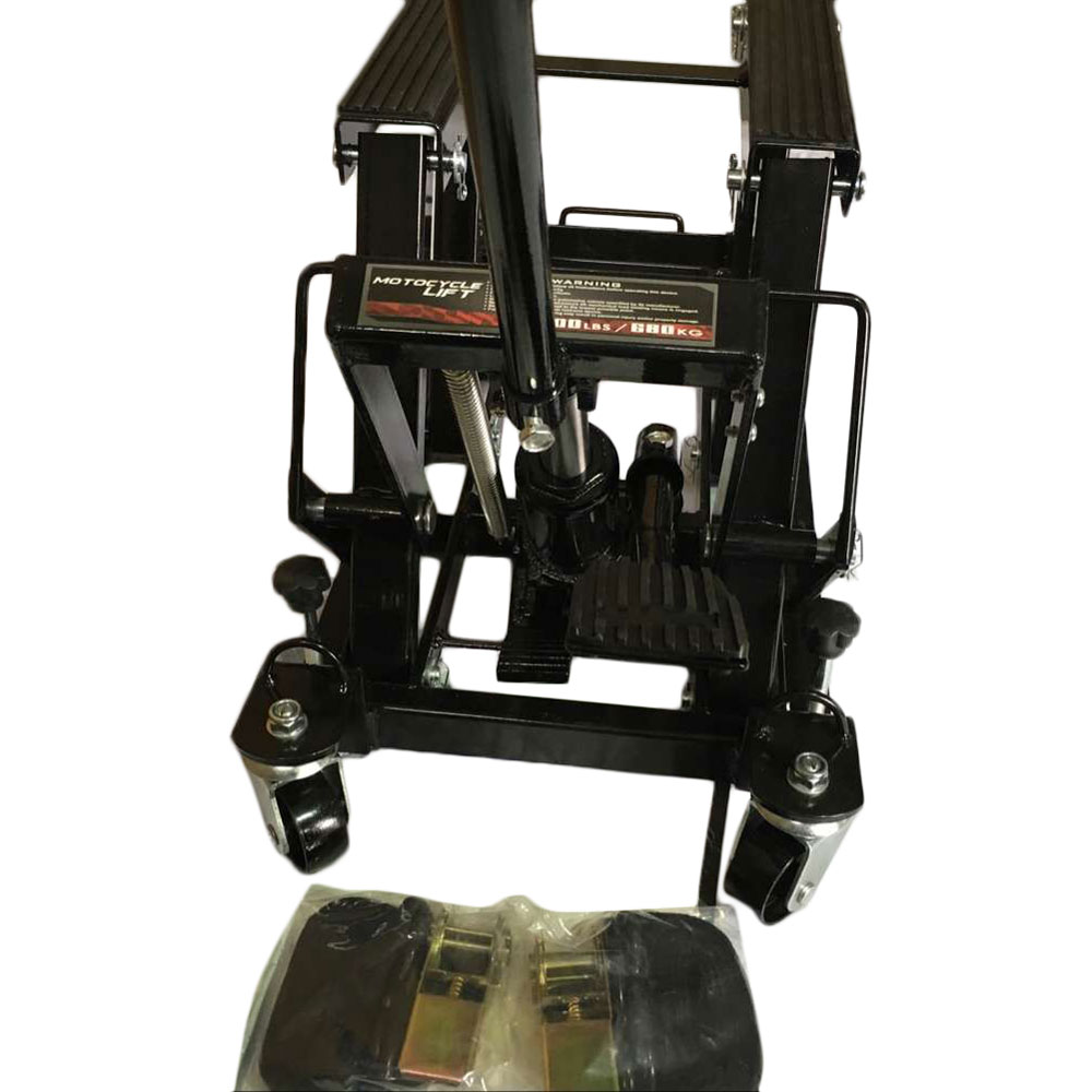 Motorcycle Dirt Bikes ATV 1500lbs Steel Lift Stand Black view 5