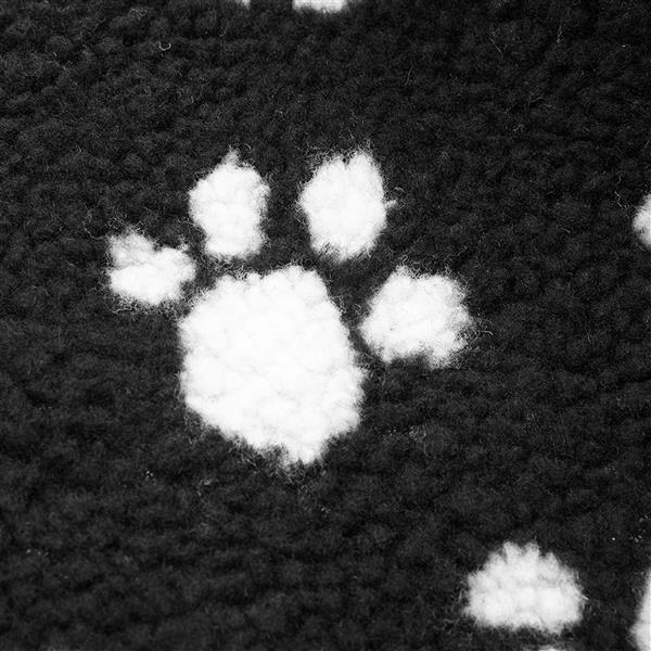 Soft Cat Dog Steps Ramp Paw design Small Climb Pet Step Stairs Black White