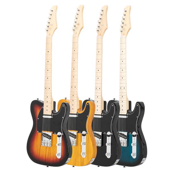 Maple Fingerboard GTL Electric Guitar SS Pickup Transparent Yellow