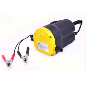 Home Use Mini Type Electric Oil Liquid Transfer Pump Black & Yellow