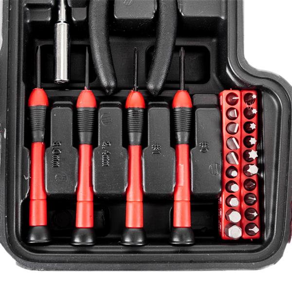 39pcs Tool Kit Red