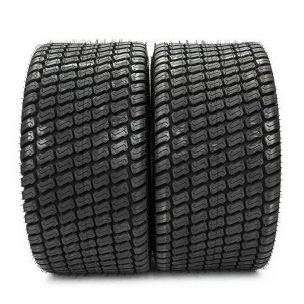 2x New MillionParts Tires Tubeless 23x9.5-12 Turf Tire TL P332 PLY: 4 Depth: 5