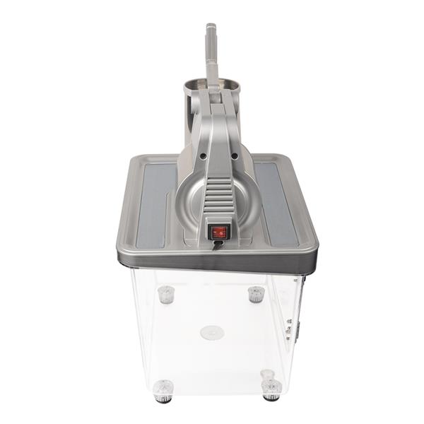 BY-300XTD 120V 350W Commercial Removable Dual Blades Electric Ice Crusher Silver