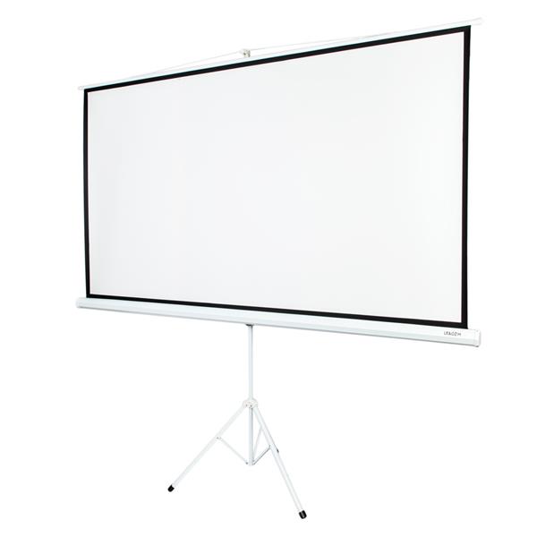 84 INCH 16:9 HD Portable Pull Up Projector Screen Home Theater   Stand Tripod