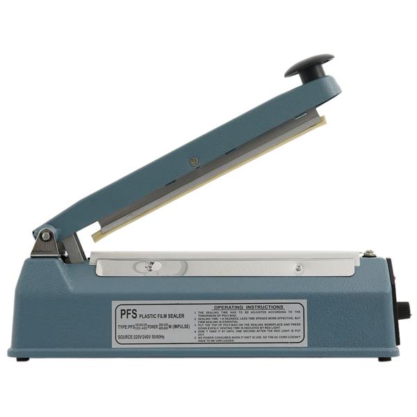 16" 600W Portable Manual Sealing Machine Light Blue US Standard