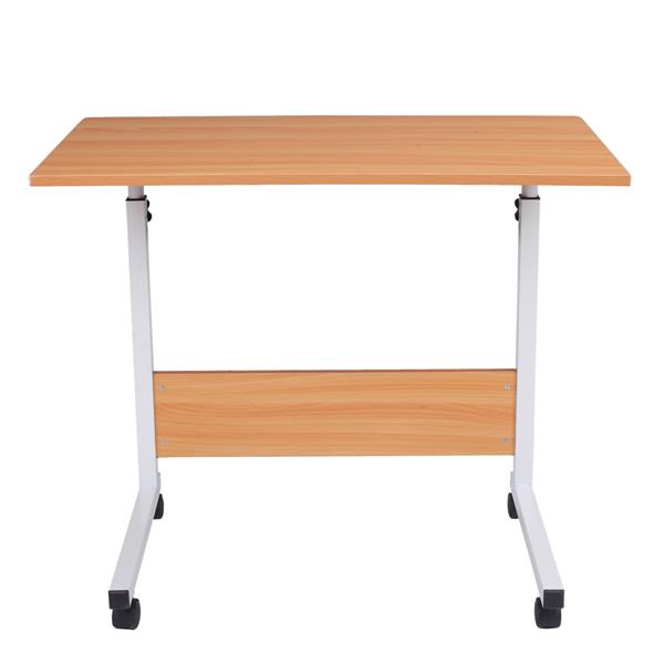 Large-Size Portable Multi-Purpose Computer Desk Baffle - Beech Color