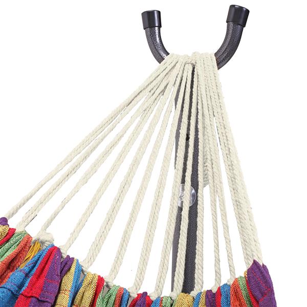 Hammock Set (Hammock Frame   Small Color Bar Hammock) Natural Rope