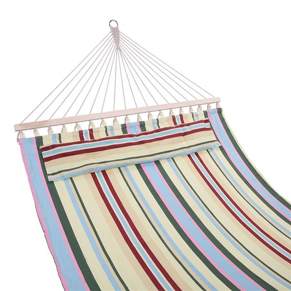 2人吊床 印花米色 210*140cm-14