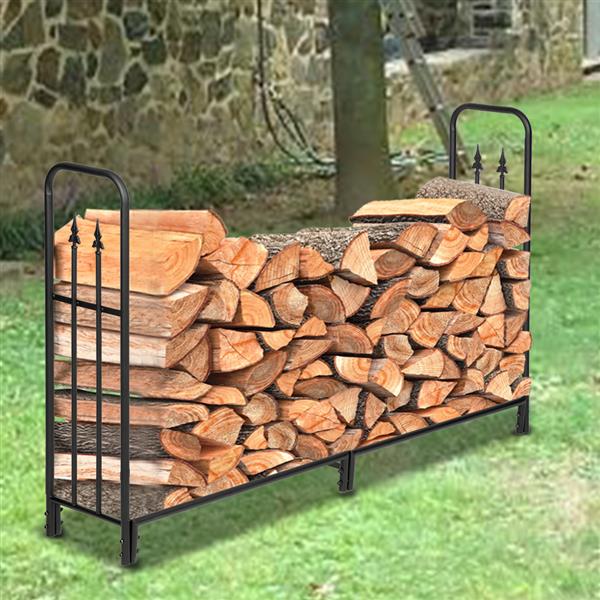 Double Row Splicing Firewood Holder