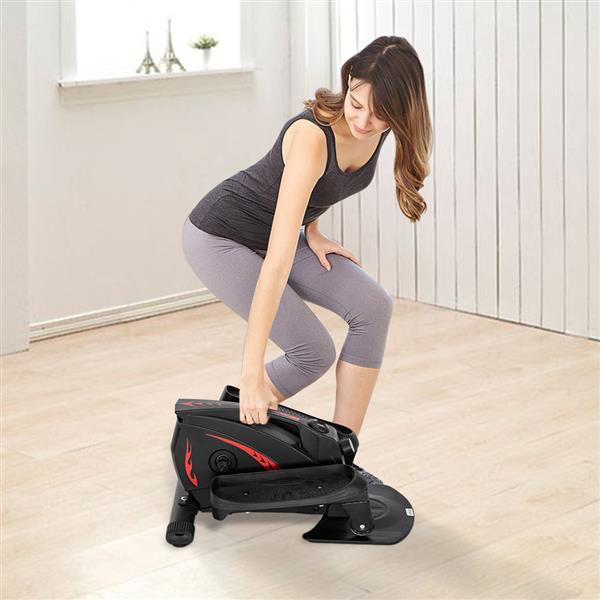 Elliptical Trainer ABS   Iron Non-electric Model  Black & Red
