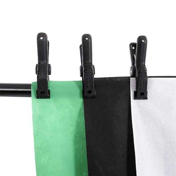 135W White Umbrellas Soft Light Box with Background Stand Muslin Cloth (Black & White & Green(Do Not Sell on Amazon)