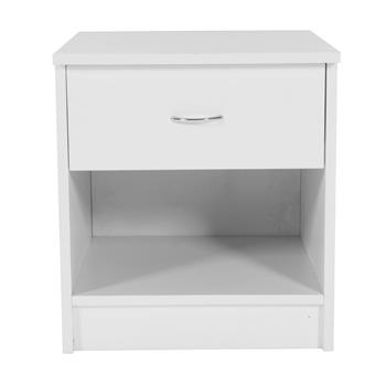 2pcs  Night Stands with Drawer White