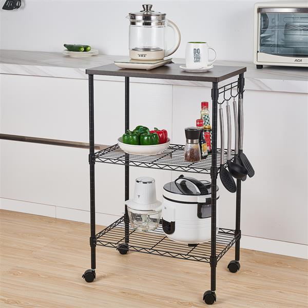 3-Tier Kitchen Utility Cart