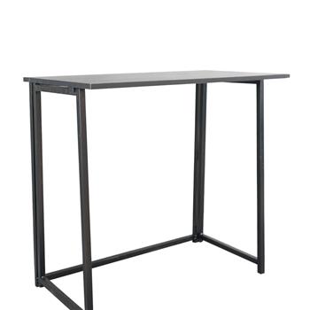 Simple Collapsible Computer Desk Black