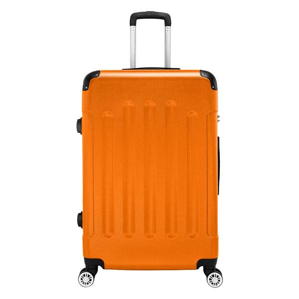 3-in-1 Portable ABS Trolley Case 20" / 24" / 28" Orange