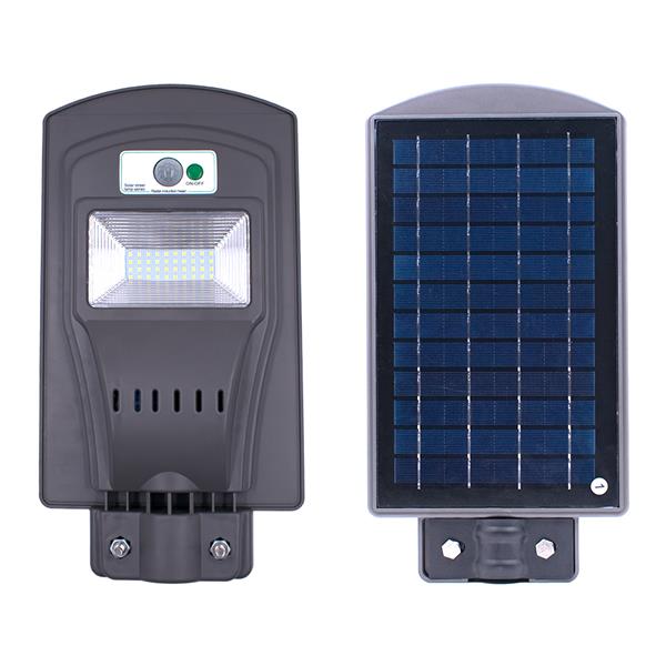 60W LED Solar Sensor Outdoor Light with Light Control and Radar Sensor Grey