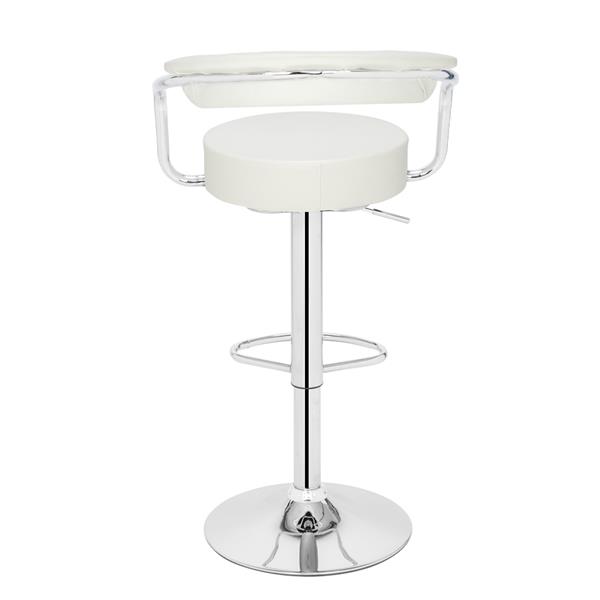SSJ-105 High-grade Round Back Cushion BlackBar White