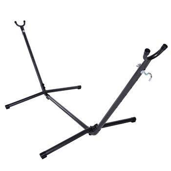 Hammock Accessory Portable Hammock Stand Black <b style=\\'color:red\\'>Background</b> & Silver Flower