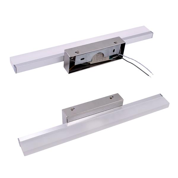 7W 40CM ZC001215 Bathroom Light Bar Silver White Light