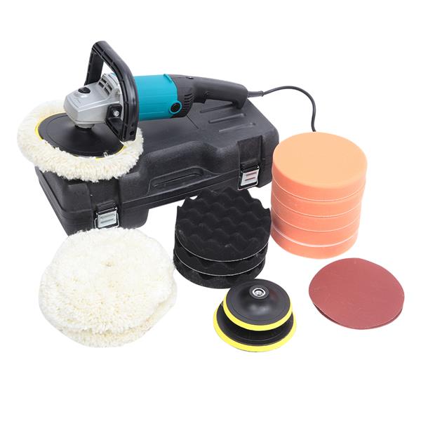 7 " Variable Speed Polishing Machine 1600W [Actual 1000W] Accessories Set