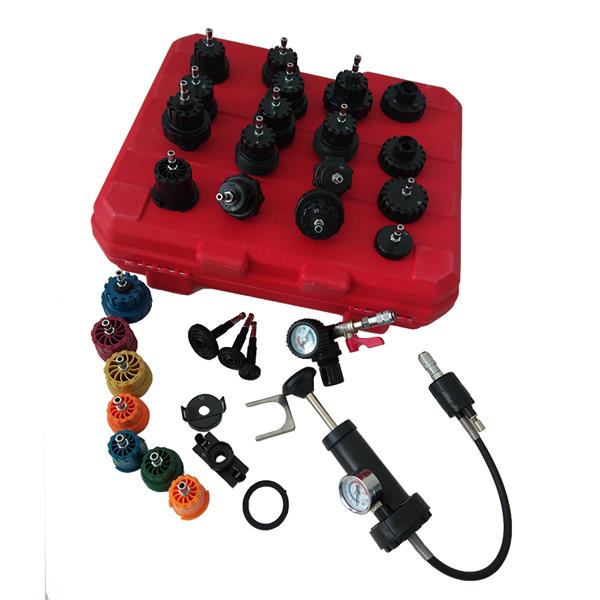 33Pcs Cooling System Radiator Pressure Tester Test Tool Kit