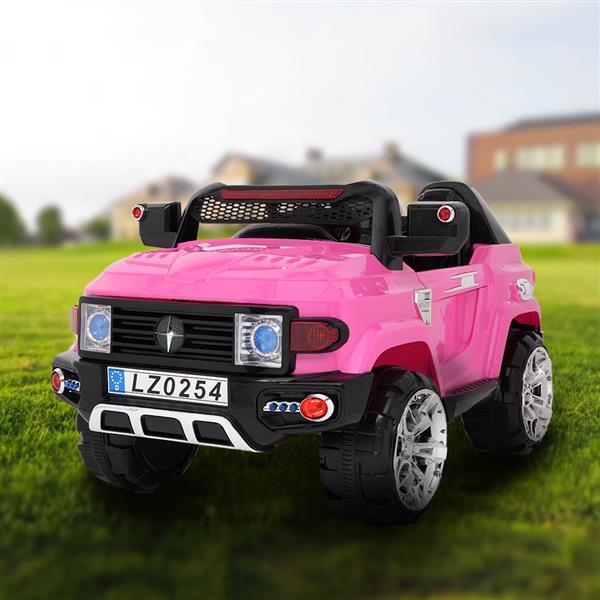 LZ-9922 Off-Road Vehicle Double Drive 35W*2 Battery 12V7AH*1 With 2.4G Remote Control Pink