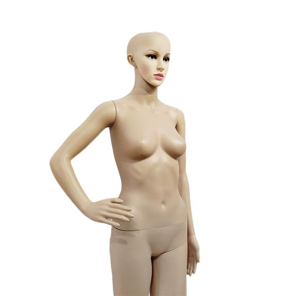 XSL1 Female Akimbo Bent Foot body model Mannequin Skin Color