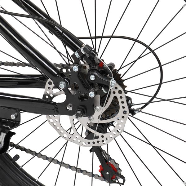 折叠山地车26寸21速黑色(AM 禁售)-17