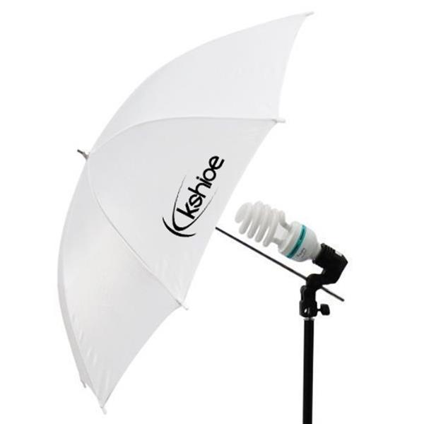 45W Two Lights 33" White Umbrellas 33" Silver Black Umbrellas Holders Set US plug White & Bla(Do Not Sell on Amazon)