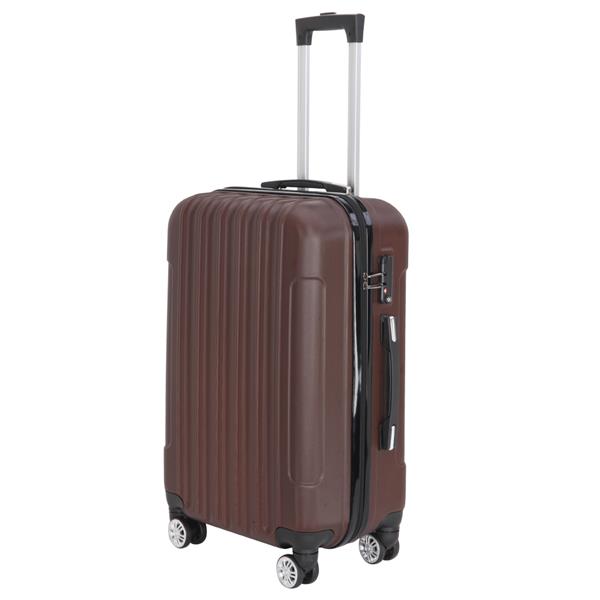 3-in-1 Multifunctional Large Capacity Traveling Storage Suitcase Brown