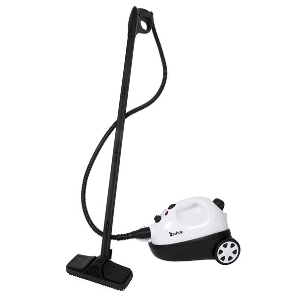 ZSC-1 1500W ETL Certification American UL Plug Stainless Steel Pot Steam Cleaner 19 Accessories - White