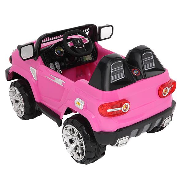 LZ-9922 Off-Road Vehicle Double Drive 35W*2 Battery 12V7AH*1 With 2.4G Remote Control Pink