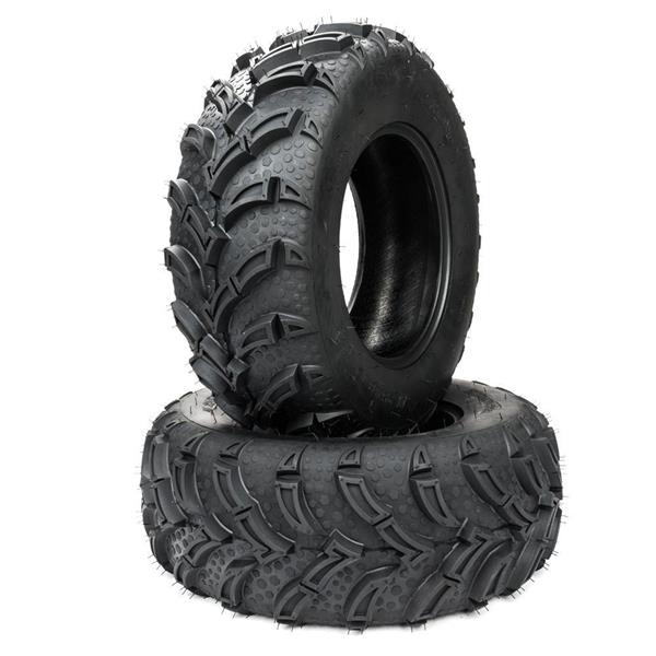 Black 1x Tire Front /6PR P377 Weight: 18.96 lbs Speed Rating: F Rubber