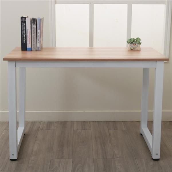 110cm Decent High Strength Wooden Computer Desk Oak 