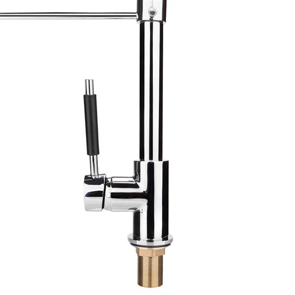 All Copper Kitchen Spring Single Outlet Faucet