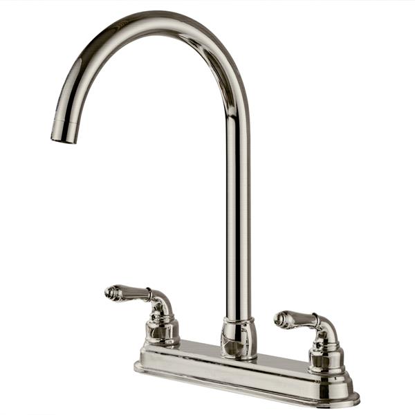 2-handle Kitchen Fixed Faucet