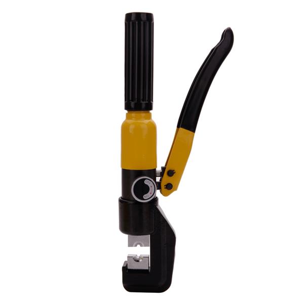 YQK-70 Domestic Use 10T Hydraulic Pliers with 9 Dies Black & Yellow