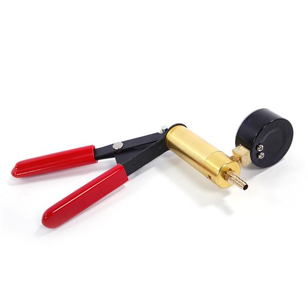 Manual Simple Vacuum Pump Red & Golden