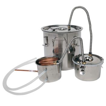 8 Gallon Three Barrels 30L Multifunctional Water And Alcohol Distiller Equipment