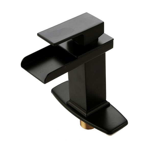 Bathroom Basin Faucet Waterfall Spout Sink Mixer Tap Oil Rubbed Bronze