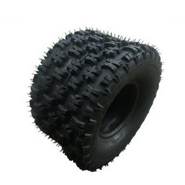 2* 18x10-8 ATV Tire Tubeless BIAS 18x10x8 18-10-8 OD：449mm