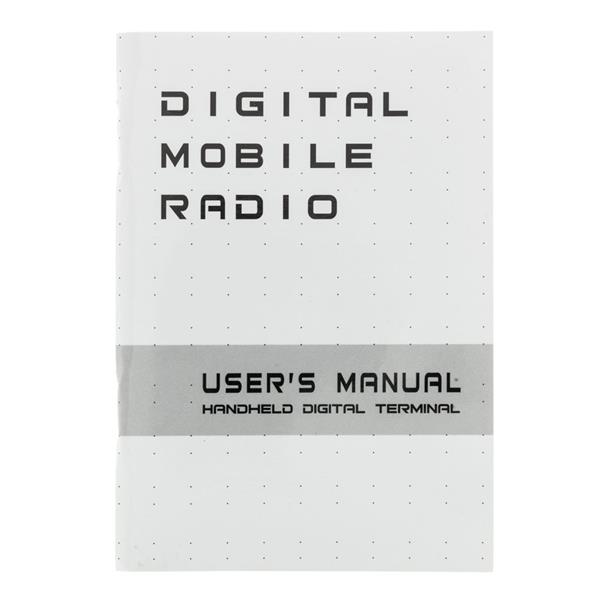 DM-1801 Dual Band DMR Digital Radio Walkie Talkie Motorola Hynanda Compatible Black(Do Not Sell on Amazon)