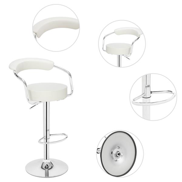 SSJ-105 High-grade Round Back Cushion BlackBar White