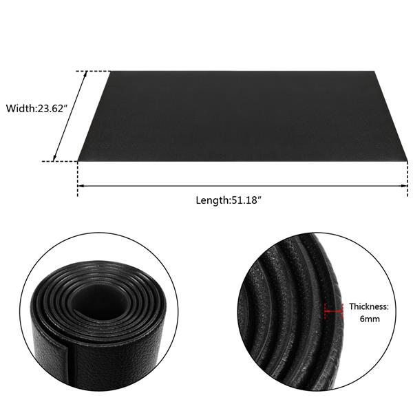 PVC sports equipment mat 130*60*0.6cm